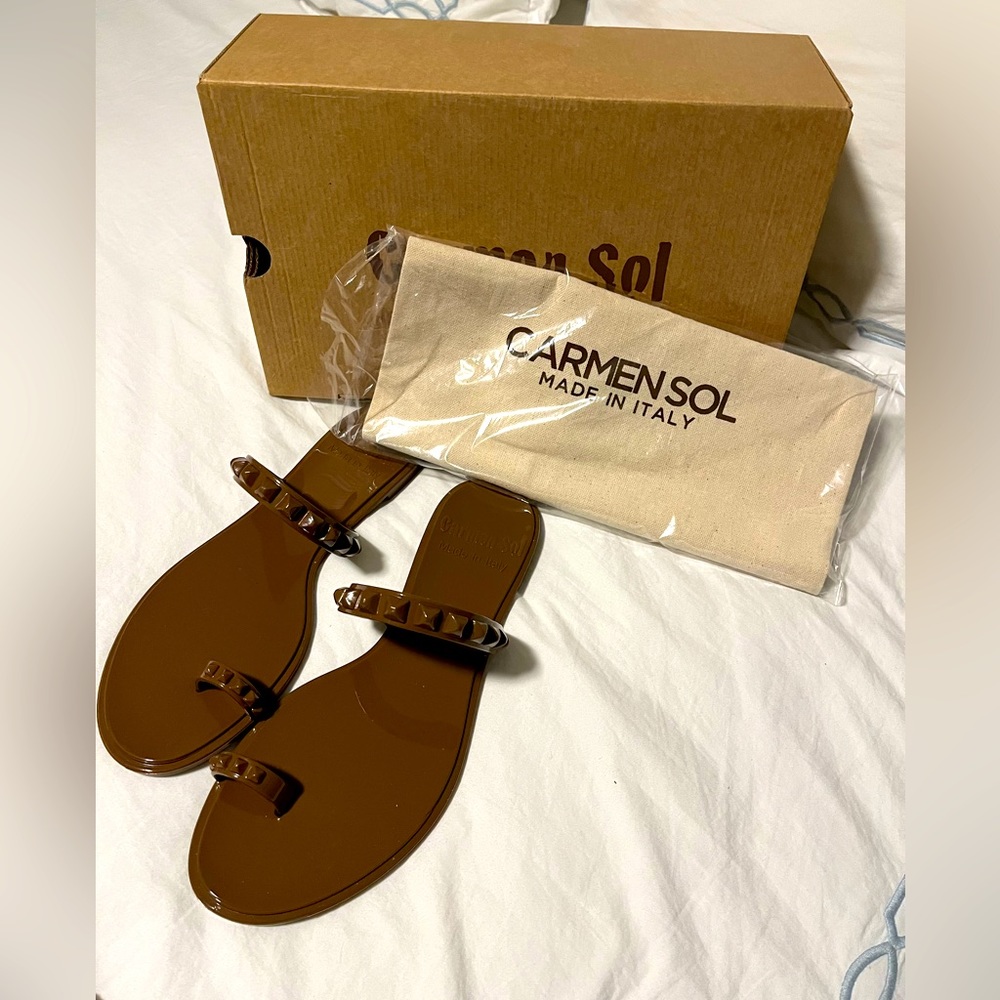 New Maria Flat Jelly Sandals
